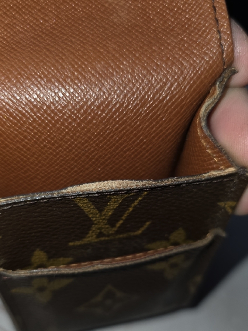 Vintage Louis Vuitton Brown Monogram Canvas Cigarette Pouch - Picture 9 of 12